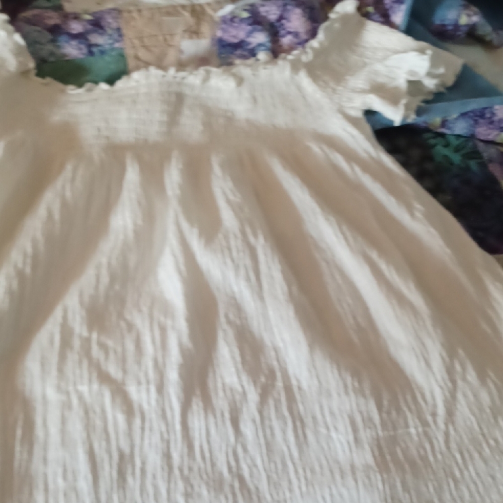 White Off Shoulder Top